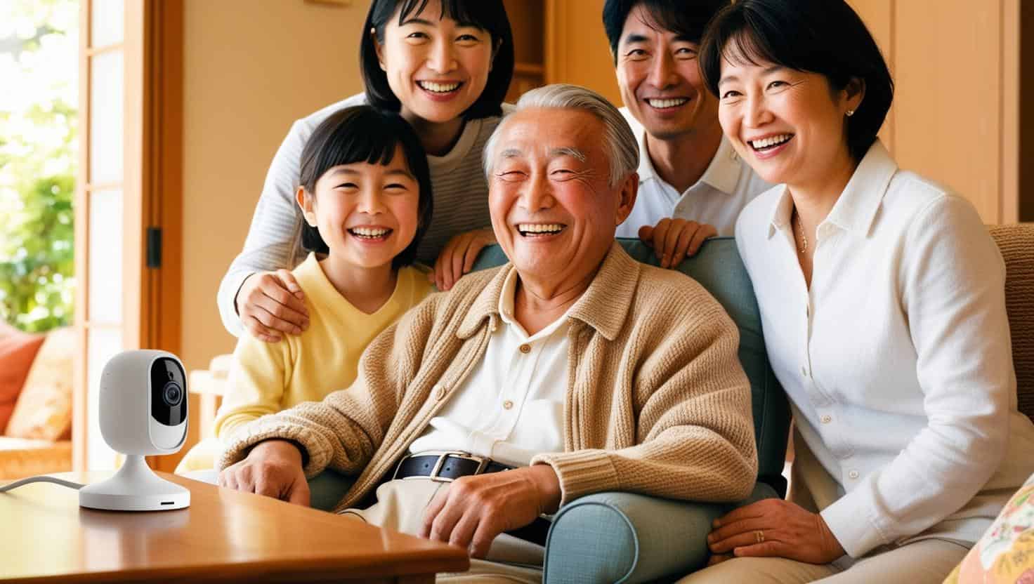 高齢者と家族